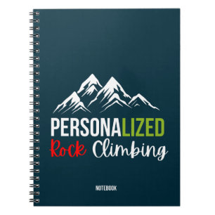 Personalisiertes SkiNotebook Notizblock