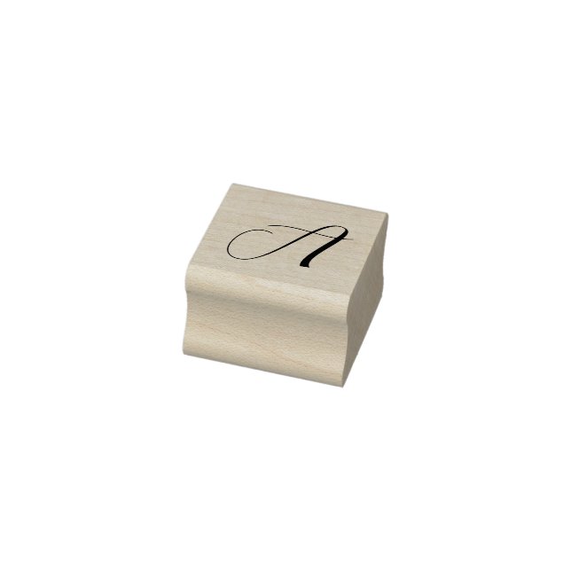 Personalisiertes Skript Initial Gummistempel (Stempel)