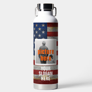 PERSONALISIERTES SLOGAN LAND SPRICHWORT ZOLLISIERT TRINKFLASCHE