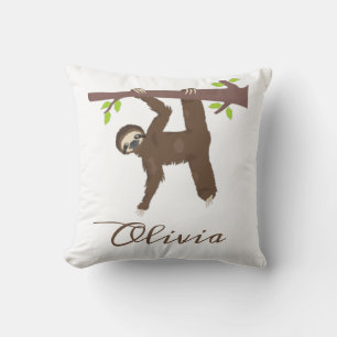 Personalisiertes Sloth Throw Kissen Funny Gift
