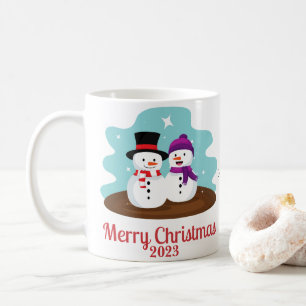 PERSONALISIERTES SNOWMAN-CHRISTMAS-GESCHENK FÜR JE KAFFEETASSE