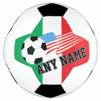 Personalisiertes Soccer Italienisch-Amerikanisches Fußball