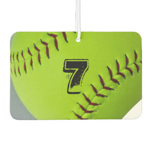 Personalisiertes Softballlufterfrischungsmittel Autolufterfrischer