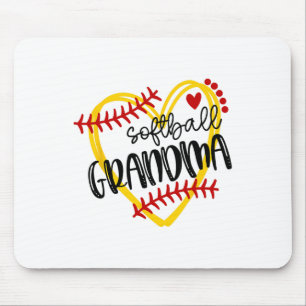 Personalisiertes Softll-Heart-T-Shirt Süße Oma Fra Mousepad