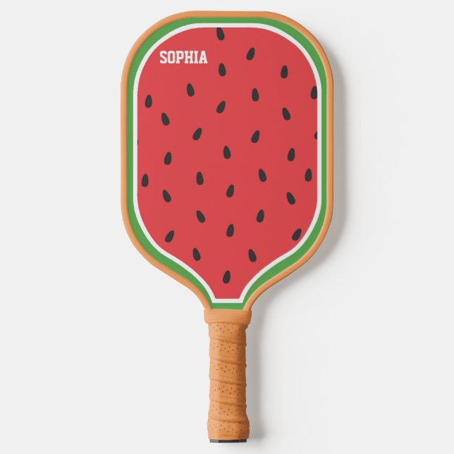 Personalisiertes Sommerbecken Pickleball Schläger (Vorderseite)