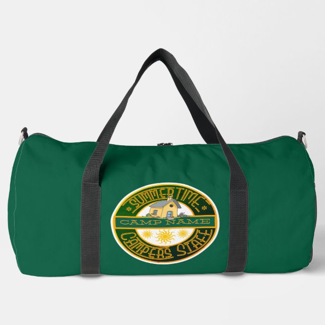 Personalisiertes Sommercamp Duffle Bag (Vorderseite)