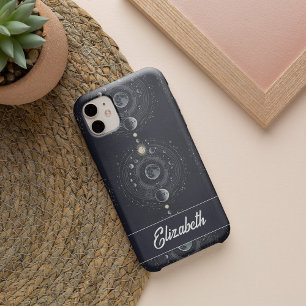 Personalisiertes Sonnenmond Galaxy Sterne Magie Case-Mate iPhone Hülle