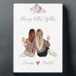 Personalisiertes Soul Fotoplatte<br><div class="desc">Ein Personalisiertes Soul Sister Plaque ist ein besonderes Dekorationsgegenstand, das mit dem Namen Ihrer Soul-Schwesterin abgestimmt werden kann, um ein einzigartiges und bedeutendes Geschenk zu schaffen. Die Plakette ist typisch für ein schönes Design, oft mit Bildern oder Symbolen, die die besondere Bindung der Schwesternschaft darstellen. Die Tafel kann aus verschiedenen...</div>