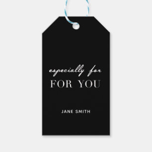 Personalisiertes "speziell für Sie"-Etikett Geschenkanhänger