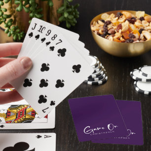 Personalisiertes Spiel Spielkarten