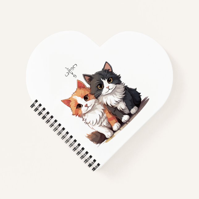 Personalisiertes Spiral-Foto-Notebook Notizbuch (Vorderseite)