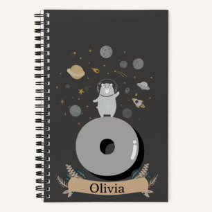 Personalisiertes SpiralNotebook mit niedlichem Spa Notizbuch