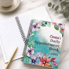 Personalisiertes SpiralNotebook mit Wasserfarbe Notizbuch