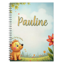 personalisiertes Spiralnotizbuch für Kinder