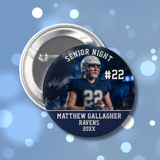 Personalisiertes Sport-Abschlussball-Foto Button