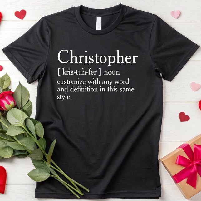Personalisiertes Sprichwort mit benutzerdefinierte T-Shirt (Von Creator hochgeladen)