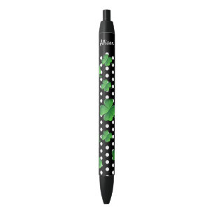 Personalisiertes St. Patricks Day Grünes Kleeblat Kugelschreiber