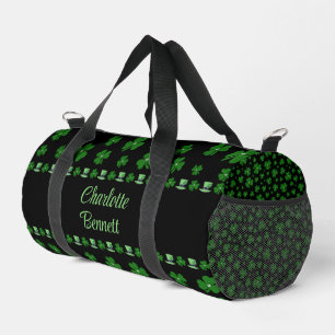 Personalisiertes St. Patrick's Day Kleeblatt auf S Duffle Bag
