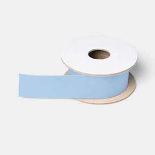 Personalisiertes staubblaues Band mit goldenem Nam Satinband