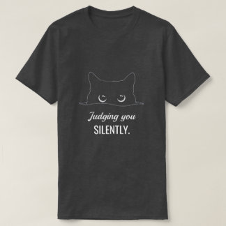 Personalisiertes Stilles Richten Kitty T-Shirt