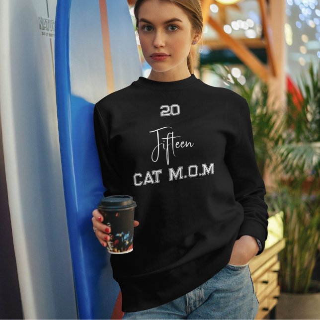 Personalisiertes stilvolles Skript Gründungsdatum  Sweatshirt (Von Creator hochgeladen)