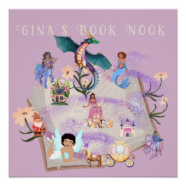 Personalisiertes Story Book Poster