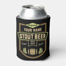 Personalisiertes Stout Dark Ber Breing Label Bar