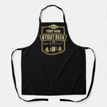 Personalisiertes Stout Dark Ber Breing Label Bar