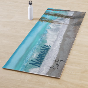 Personalisiertes Strandthema Yogamatte
