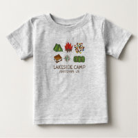 Personalisiertes Summer Camp Camping Zelt Campfire