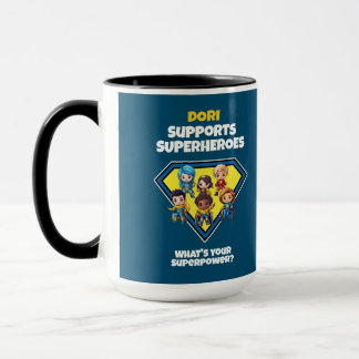 Personalisiertes Superhero-Design für Unterstützun Tasse