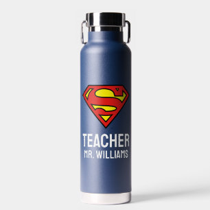 Personalisiertes Superman-Logo Trinkflasche