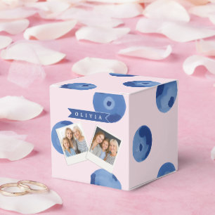 Personalisiertes Süßes Blaubeer-Aquarell-Geschenk  Geschenkschachtel