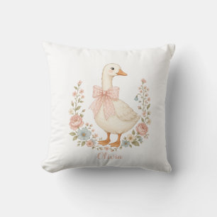 personalisiertes süßes Gänse-Nursery-Baby-Shower-G Kissen