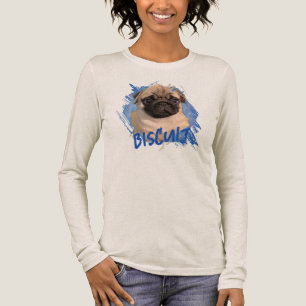 Personalisiertes süßes lustiges Border Collie-Hund Tri-Blend Shirt