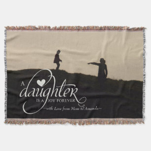 Personalisiertes Süßigkeitsgeschenk für Foto Decke