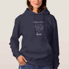 Personalisiertes Sweat-Shirt - Valentinstag Hoodie