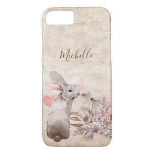 Personalisiertes Sweet Bunny Rabbit und Hübsche Bl Case-Mate iPhone Hülle
