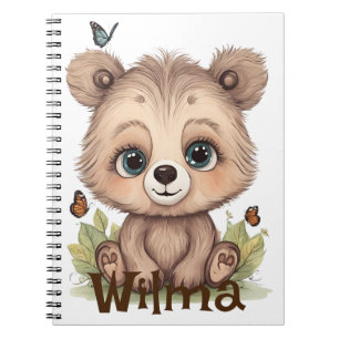 Personalisiertes Sweetest Bären SpiralNotebook Notizblock
