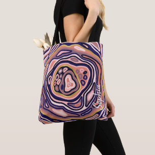 Personalisiertes Swirl-Marmorglas Elegantes Muster