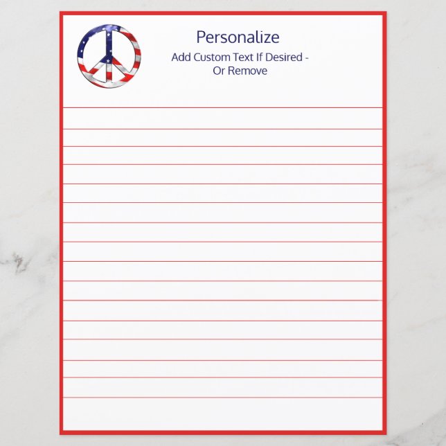 Personalisiertes Symbol für das Zeichen der amerik (Vorderseite)