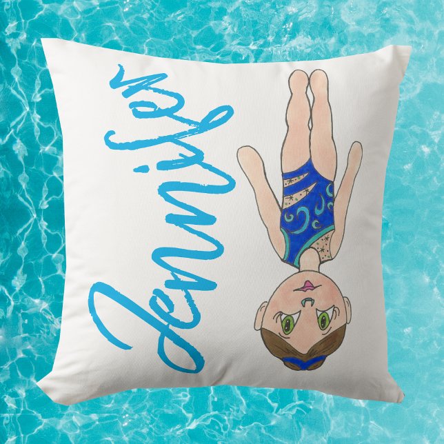 Personalisiertes Synchro-Synchro-Synchro-Trainings Kissen (Synchro Pillow)