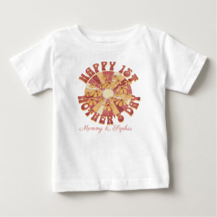 Personalisiertes T-Shirt für das 1. Muttertags-Bab