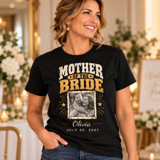 Personalisiertes T-Shirt mit Foto für die Mutter d
