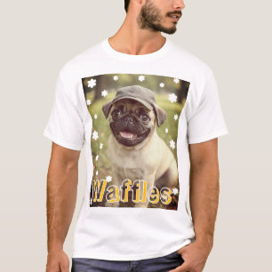 Personalisiertes T-Shirt mit Haustierfoto - Name u