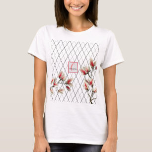 Personalisiertes T-Shirt mit Monogramm für Damen