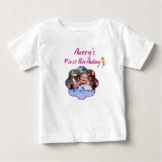 Personalisiertes T-Shirt zum 1. Geburtstag für Bab