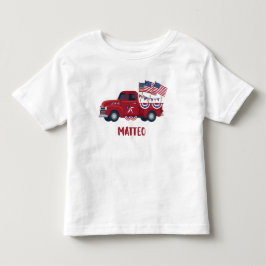 Personalisiertes T-Shirt zum 4. Juli mit Pick Up T