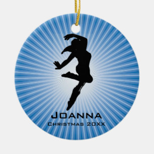 Personalisiertes Tanzschmuck Keramikornament