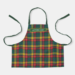 Personalisiertes Tartan Clan Buchanan Kariertes Mu Schürze
